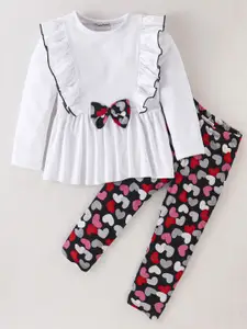 CrayonFlakes Girls Top With Leggings