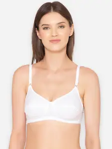 GROVERSONS Paris Beauty Beauty Full Coverage Non Padded Non Wired Bra BR009-WHITE-28B