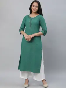 AURELIA Round Neck Regular Kurta