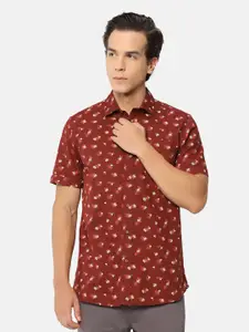 Blackberrys India Slim Fit Floral Printed Casual Shirt
