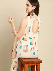 Anouk Printed Quirky Kurta