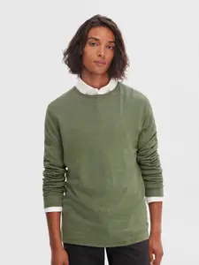 SELECTED Long Sleeves Ribbed Pullover