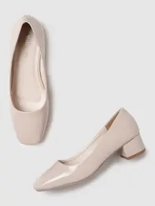 Marc Loire Square Toe Block Pumps