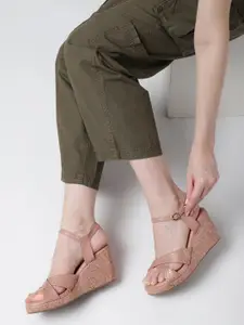 Marc Loire Textured Wedge Heels