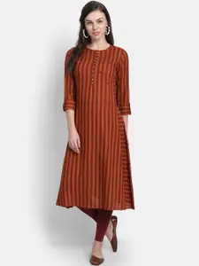SUTI Vertical Striped Kurta