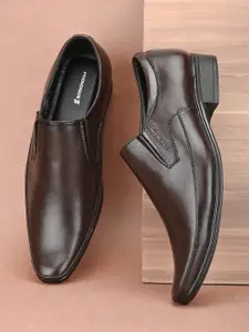 Provogue Men Round Toe Formal Slip-On Shoes