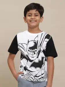 Kids Ville Boys Batman Printed Pure Cotton Tshirt