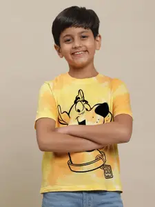 Kids Ville Boys Scooby Doo Printed Pure Cotton Tshirt