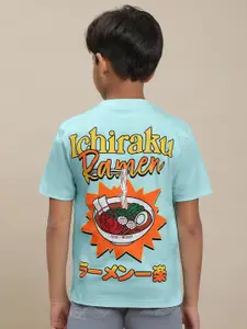 Kids Ville Boys Naruto Anime Printed Pure Cotton T-shirt