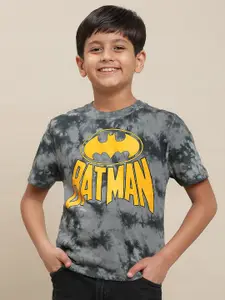 Kids Ville Boys Batman Printed Pure Cotton T-shirt