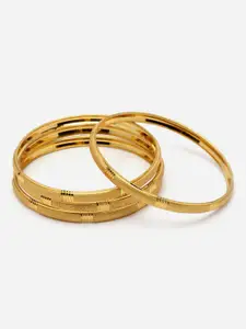 Anouk Set Of 4 Gold-Plated Bangles