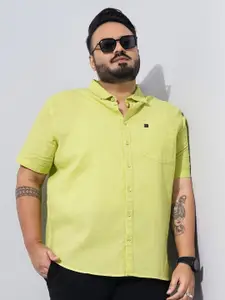 Hardsoda by The Indian Garage Co Opaque Cotton Casual Shirt