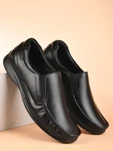 Fentacia Men Leather Formal Slip On Shoes