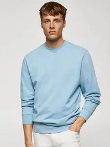 MANGO MAN Pure Cotton Sweatshirt