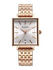 Titan Women Bracelet Style Straps Analogue Watch 94205WM02