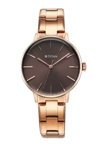 Titan Women Bracelet Style Straps Analogue Watch 95248WM01