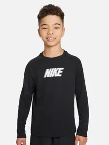 Nike Boys Dri-FIT Multi+ Older Long-Sleeve T-shirt