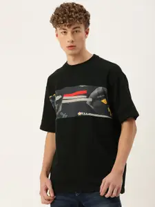 Bene Kleed Men Graphic Printed Oversized T-shirt