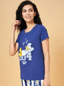 Dreamz by Pantaloons Printed Cotton Lounge T-Shirts