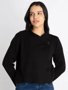 Status Quo Ribbed Acrylic Pullover