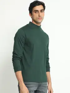 RARE RABBIT Men Mania High Neck Sweatshirt