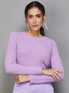 CODE by Lifestyle Self Design Cotton Pullover Sweatshirt