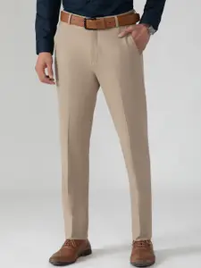 SUBTRACT Men 4 Way Stretch Flex Waist Slim Fit Formal Trousers