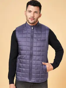 BYFORD by Pantaloons Checked Sleeveless Quilted Jacket