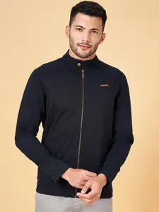 Urban Ranger by pantaloons Mock Collar Cotton Tailored Jacket