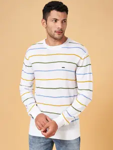 BYFORD by Pantaloons Striped Acrylic Pullover