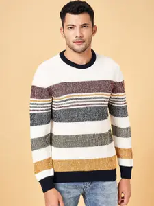BYFORD by Pantaloons Striped Acrylic Pullover