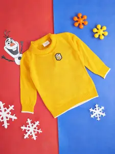 Pantaloons Baby Infants Boys Turtle Neck Cotton Pullover