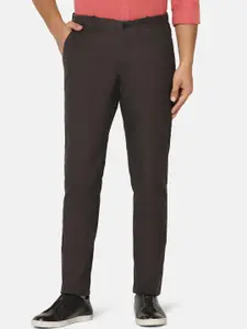Blackberrys Men B-91Slim Fit Easy Wash Formal Trousers