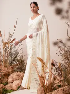 Soch Floral Embroidered Saree