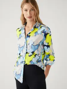 Marks & Spencer Abstract Printed Casual Shirt