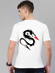 Elibolz Graphic Printed Round Neck Cotton T-shirt