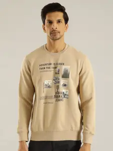 Indian Terrain Graphic Printed Pullover