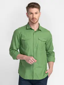 MOZZO Classic Regular Fit Cotton Casual Shirt