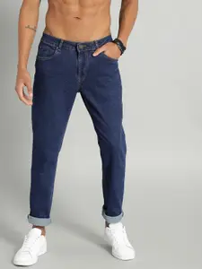 Roadster Men Blue Slim Fit Mid-Rise Clean Look Stretchable Jeans