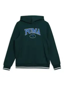 Puma Squad Boys Brand Logo Detail Sweatshirt