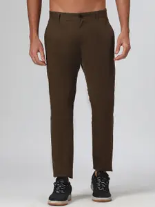 SUBTRACT Men Slim Fit Mid-Rise Chinos Trousers