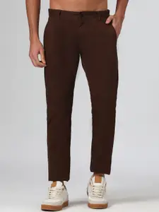 SUBTRACT Men Regular Fit Mid-Rise Organic Cotton Chinos