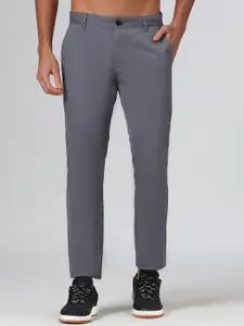 SUBTRACT Men Slim Fit Mid-Rise Chinos Trousers