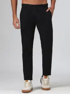 SUBTRACT Men Slim Fit Mid-Rise Chinos Trousers