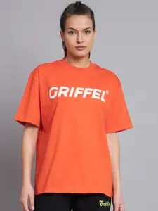 GRIFFEL Printed Pure Cotton Sports T-shirt With Trousers