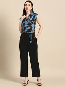WoowZerz Women Printed Top with Trousers