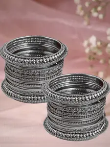 OOMPH Set Of 32 Oxidised Bangles