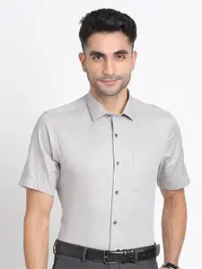 Turtle Modern Micro Disty Printed Pure Cotton Formal Shirt