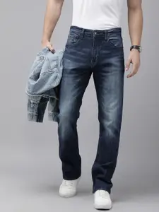 U.S. Polo Assn. Denim Co. Men Connor Bootcut Heavy Fade Stretchable Jeans