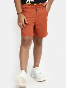 V-Mart Boys Mid Rise Cotton Shorts